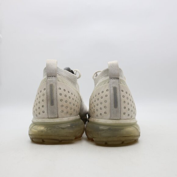 Nike Air VaporMax Flyknit 2 Men's Size 11 White Athletic Running Shoes Sneakers - Picture 5 of 10